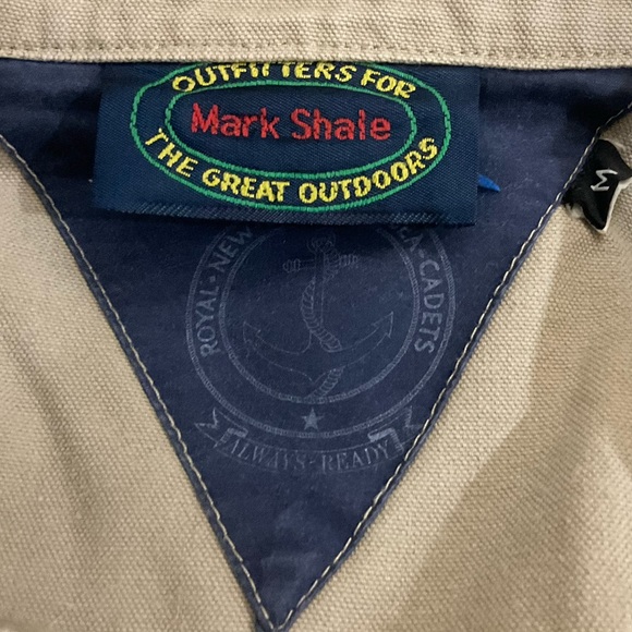 Beautiful Mark Shale Designer Jacket In Beige Sz M - Picture 4 of 4